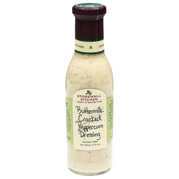 Stonewall Kitchen Gluten Free Buttermilk Cracked Peppercorn Dressing