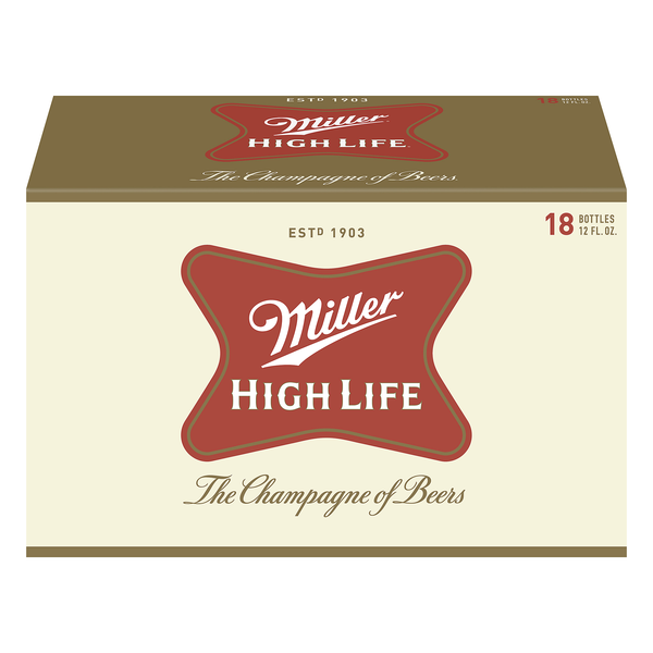 Miller High Life Beer - 18 pk