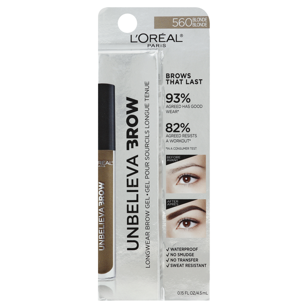L'Oreal UnbelievaBrow Longwear Brow Gel Blonde 560