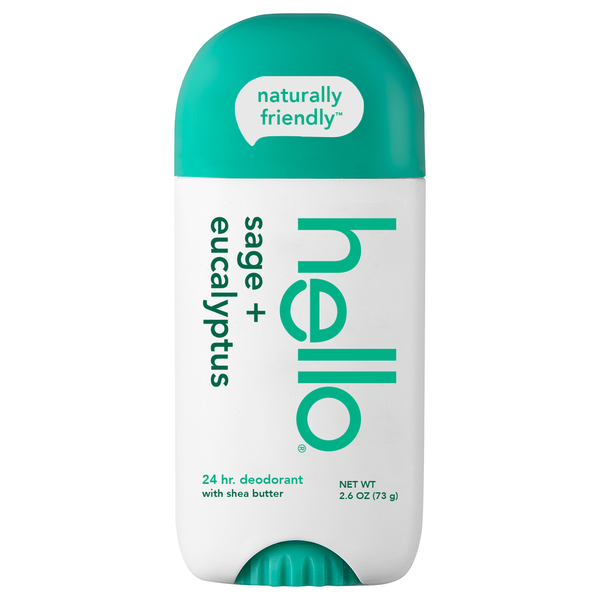 hello Sage + Eucalyptus 24 Hour Deodorant