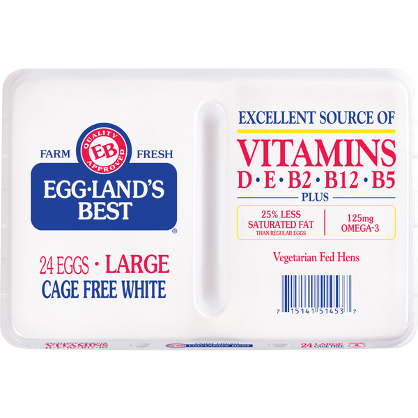 Eggland's Best Cage Free Large White Eggs