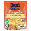 Ben's Original 90 Second Microwave Ready Rice Mix Butter & Garlic Flavored
