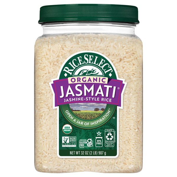 RiceSelect Organic White Jasmati Jasmine-Style Rice
