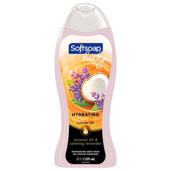 Softsoap Body Coconut Oil & Calming Lavender Hydrating Body Wash