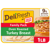 Oscar Mayer Deli Fresh Oven Roasted Turkey Breast Sliced Family Pack