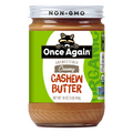 Once Again Organic Unsweetened Creamy Cashew Butter