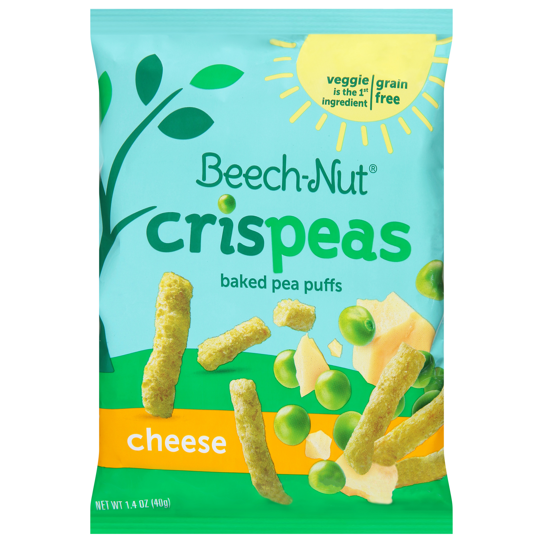 Beech-Nut Beech-Nut Crispeas Baked Pea Puffs Cheese