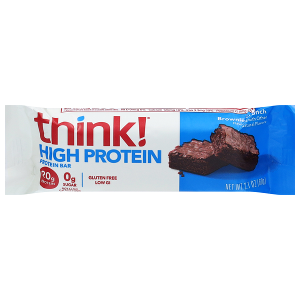 think! Gluten Free Brownie Crunch 20g High Protein Bar