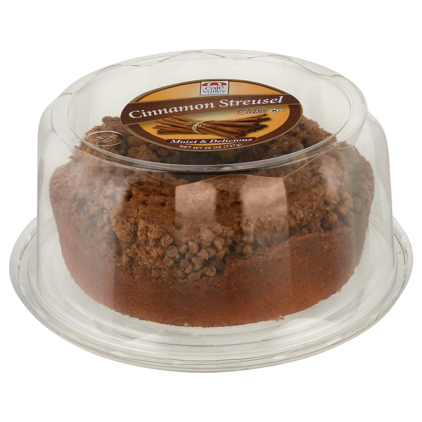 Cafe Valley Bakery Cinnamon Streusel Cake