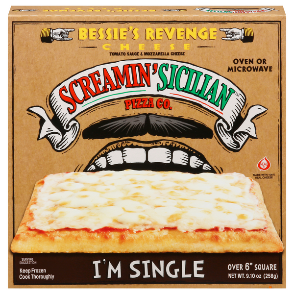 Save On Screamin Sicilian Pizza Co I m Single Pizza Bessie s Revenge 