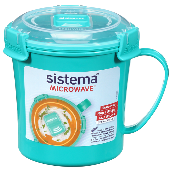 Sistema Microwave Soup Mug 22.1 oz