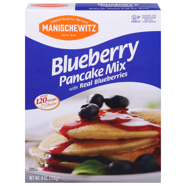 Manischewitz Blueberry Pancake Mix Kosher For Passover