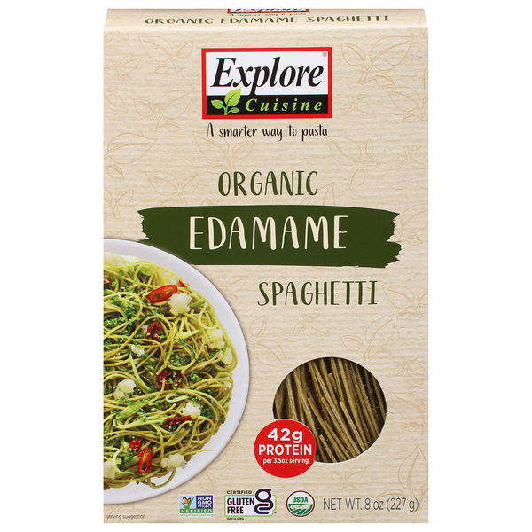 Save on Explore Cuisine Edamame Spaghetti Pasta Gluten Free Organic