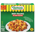 Nathan's Famous Beef Franks in Puff Pastry - 28 ct Frozen