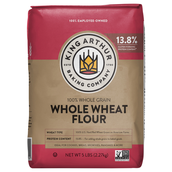King Arthur 100% Whole Grain Whole Wheat Flour