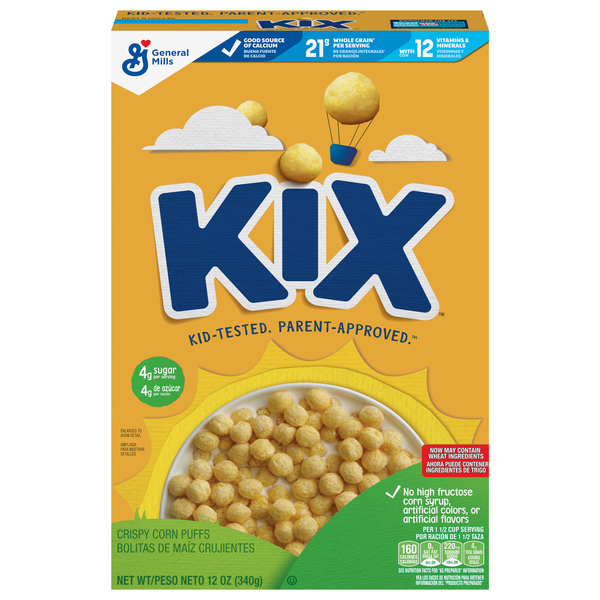 Kix Corn Puffs Cereal