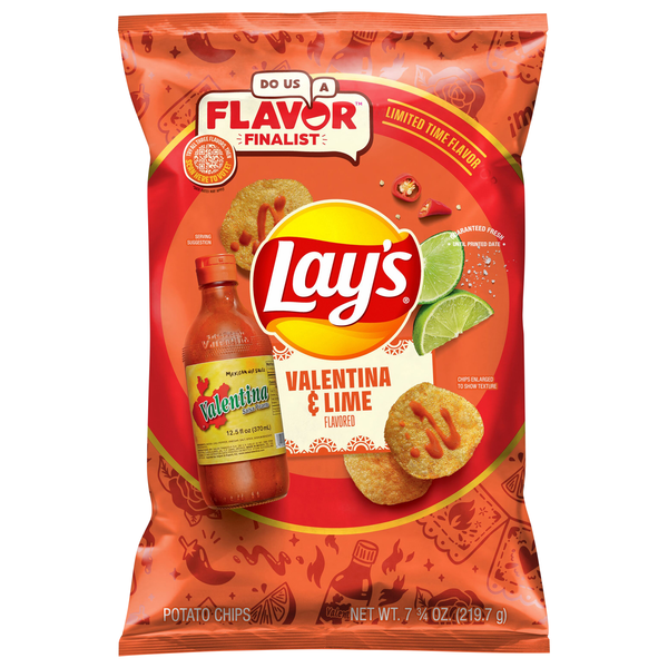 Lay's Valentina & Lime Flavored Potato Chips