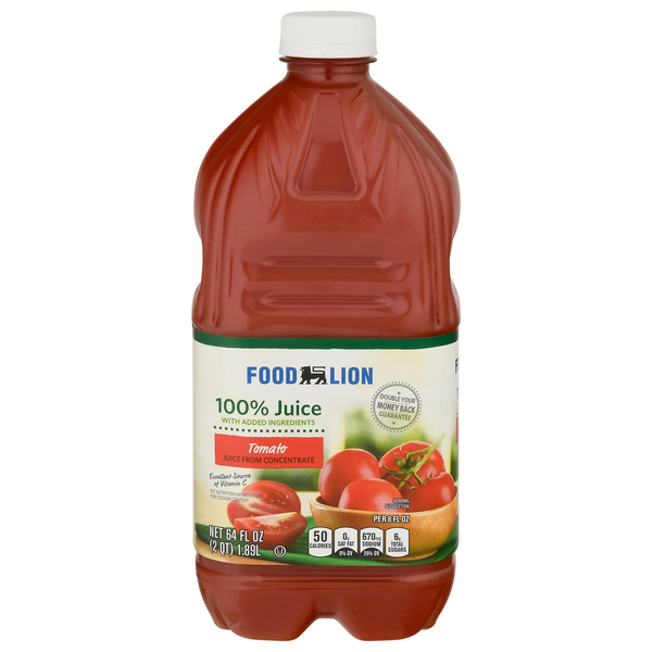 Save on Food Lion 100 Tomato Juice Order Online Delivery Food Lion