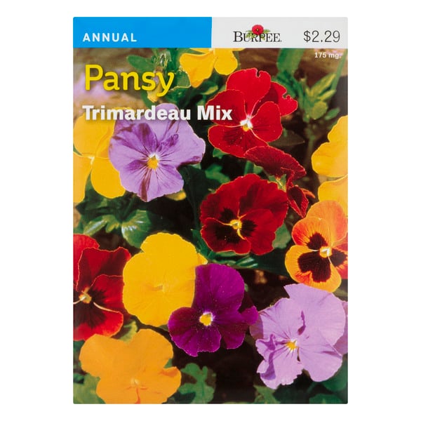 Burpee Annual Pansy Seeds