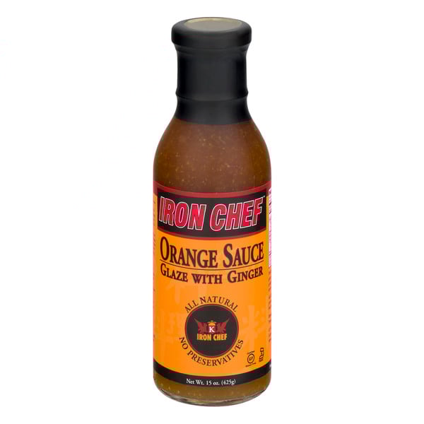 Iron Chef Orange Ginger Sauce & Glaze