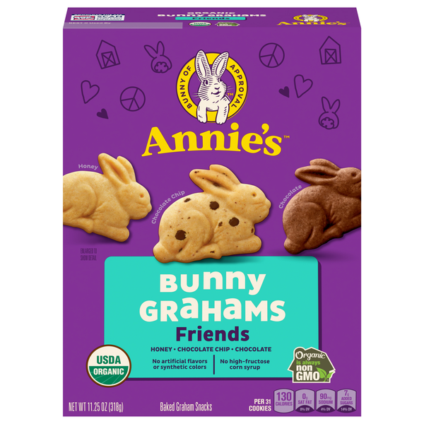 Annie's Organic Friends Bunny Graham Crackers