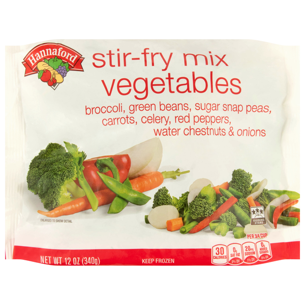 Hannaford Stir-Fry Vegetable Mix Frozen