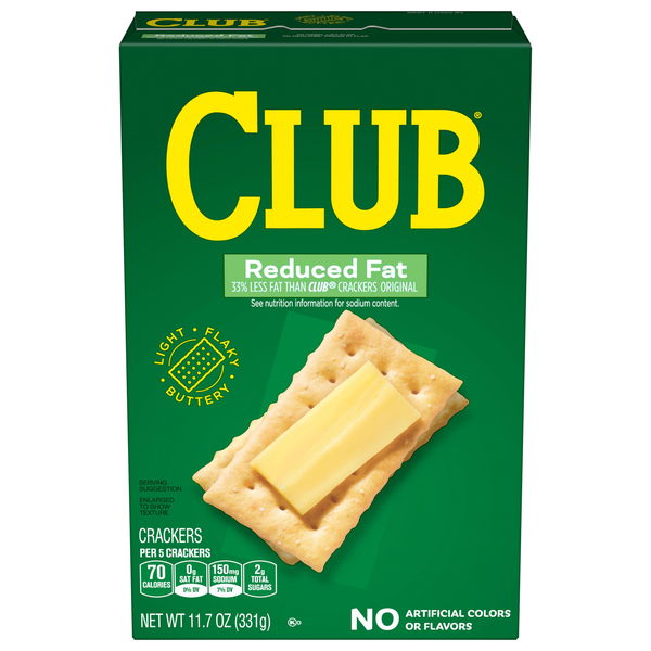 Club Reduced Fat Crackers