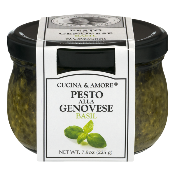 Cucina & Amore Pesto Alla Genovese Basil Pasta Sauce