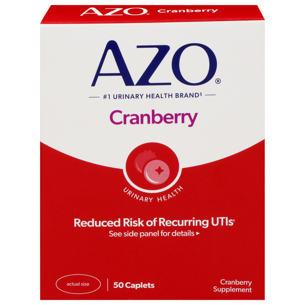 AZO Cranberry Urinary Tract Health Supplement