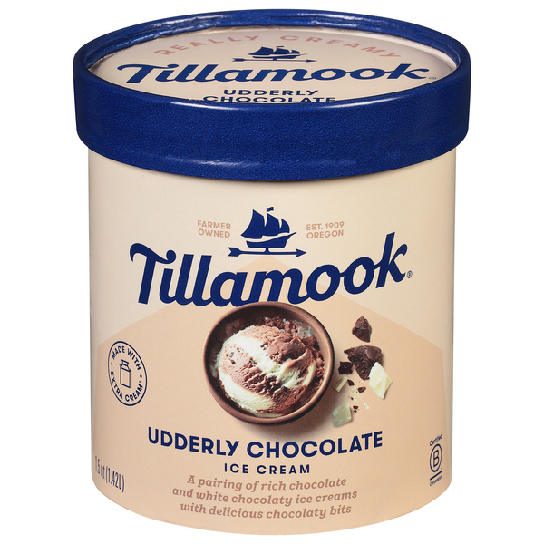 Tillamook Udderly Chocolate Ice Cream