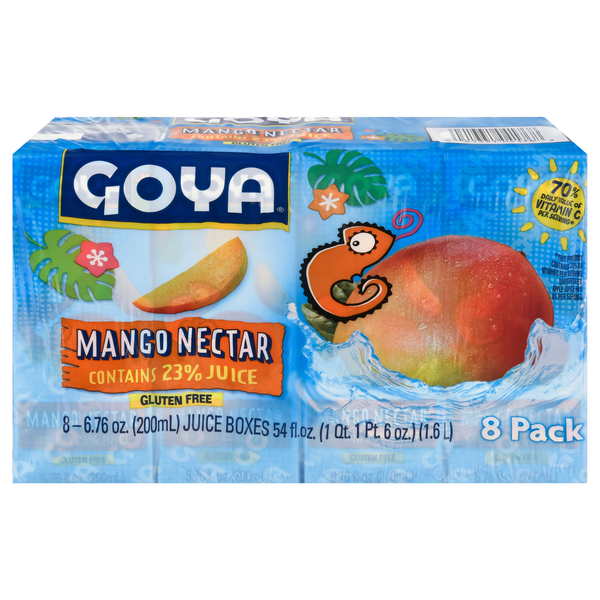 Goya Gluten Free Mango Nectar - 8 pk