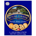 Royal Dansk Assorted Danish Butter Cookie Packs - 2 ct