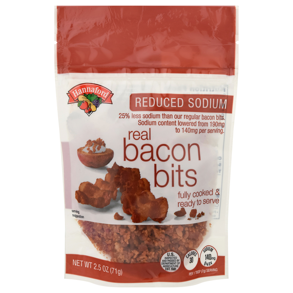 Hannaford Reduced Sodium Real Bacon Bits