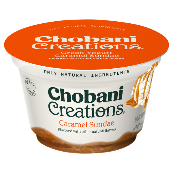 Chobani Creations Caramel Sundae Greek Yogurt Cup