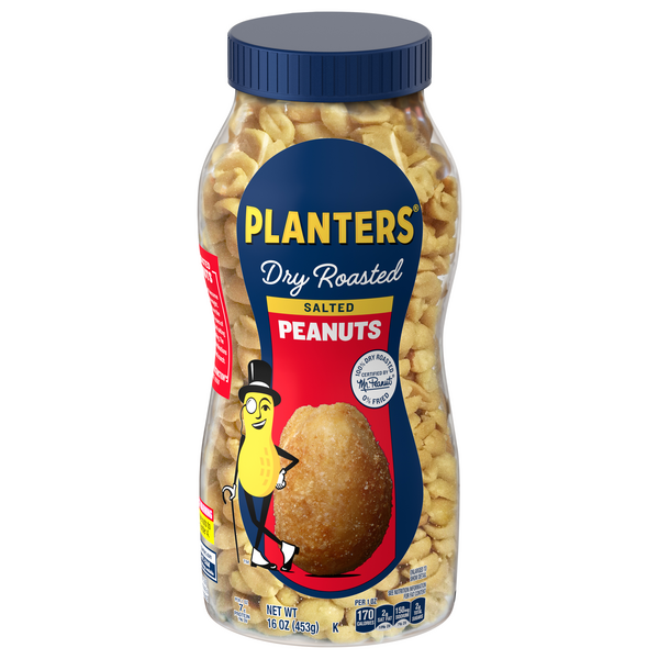 Planters Dry Roasted Salted Peanuts