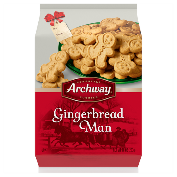 Archway Gingerbread Man Cookies