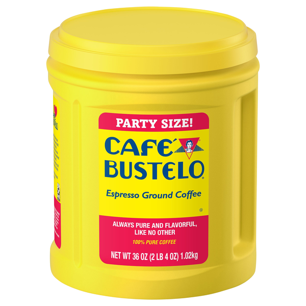 Cafe Bustelo Espresso Dark Roast Ground Coffee