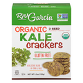 RW Garcia Organic Gluten Free 3 Seed Kale Crackers