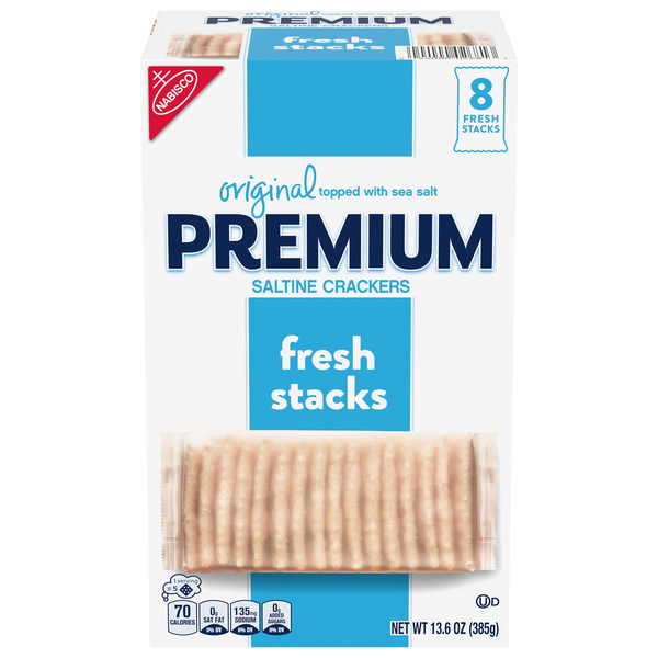 Nabisco Premium Fresh Stacks Original Saltine Crackers - 8 ct