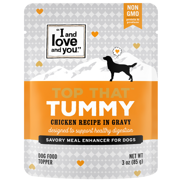 I and Love and You Top That Tummy Wet Dog Food Topper Chicken Recipe