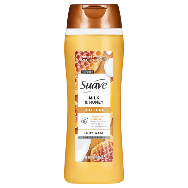 Suave Women Milk & Honey Soothing Body Wash