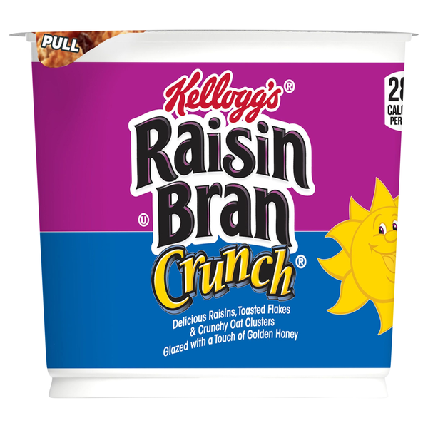 Kellogg's Raisin Bran Crunch Fiber Cereal Cup