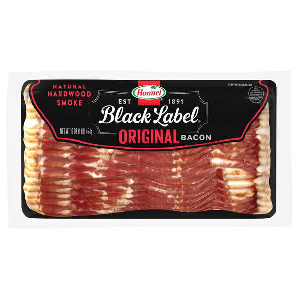 Hormel Black Label Hardwood Smoked Original Bacon Sliced