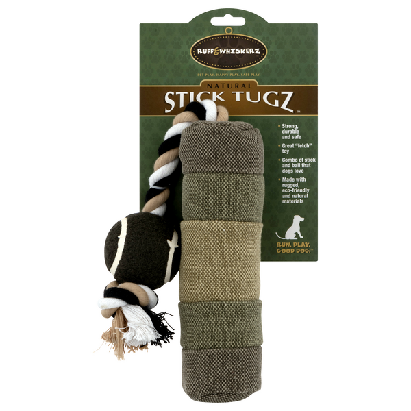 Ruff & Whiskerz Stick Tugz Dog Toy