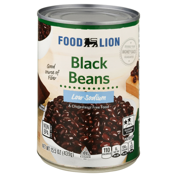 Food Lion Low Sodium Black Beans
