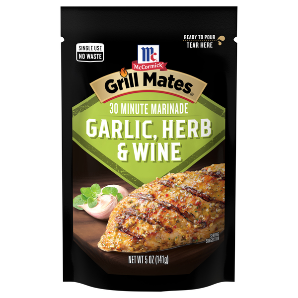 McCormick Grill Mates Garlic Herb Wine 30 Minute Marinade