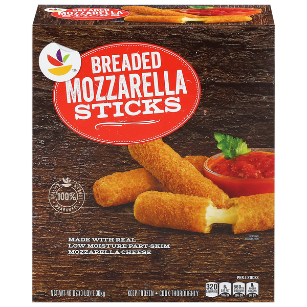 Our Brand Breaded Mozzarella Sticks Frozen