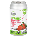 Nature's Promise Organic Prebiotic & Probiotic Strawberry Vanilla Soda