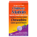 Motrin Children's Pain Fever Grape Ibuprofen Chewable Tablets