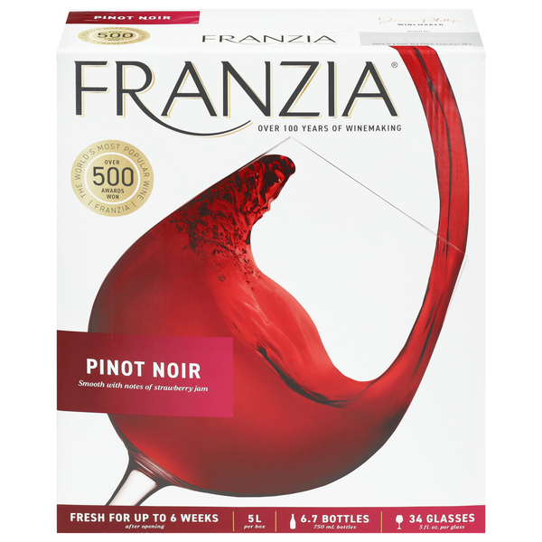 Franzia Vintner Select Pinot Noir Wine Box